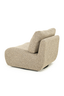 Fabric Upholstered Swivel Lounge Chair | Eleonora Lucia | Oroatrade.com