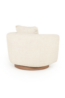 Curved Back Swivel Accent Chair | Eleonora Jordan | Oroatrade.com