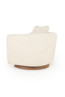 Curved Back Swivel Accent Chair | Eleonora Jordan | Oroatrade.com