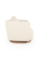 Curved Back Swivel Accent Chair | Eleonora Jordan | Oroatrade.com