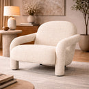 Upholstered Chunky Lounge Armchair | Eleonora Monica | Oroatrade.com