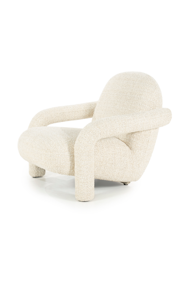 Upholstered Chunky Lounge Armchair | Eleonora Monica | Oroatrade.com