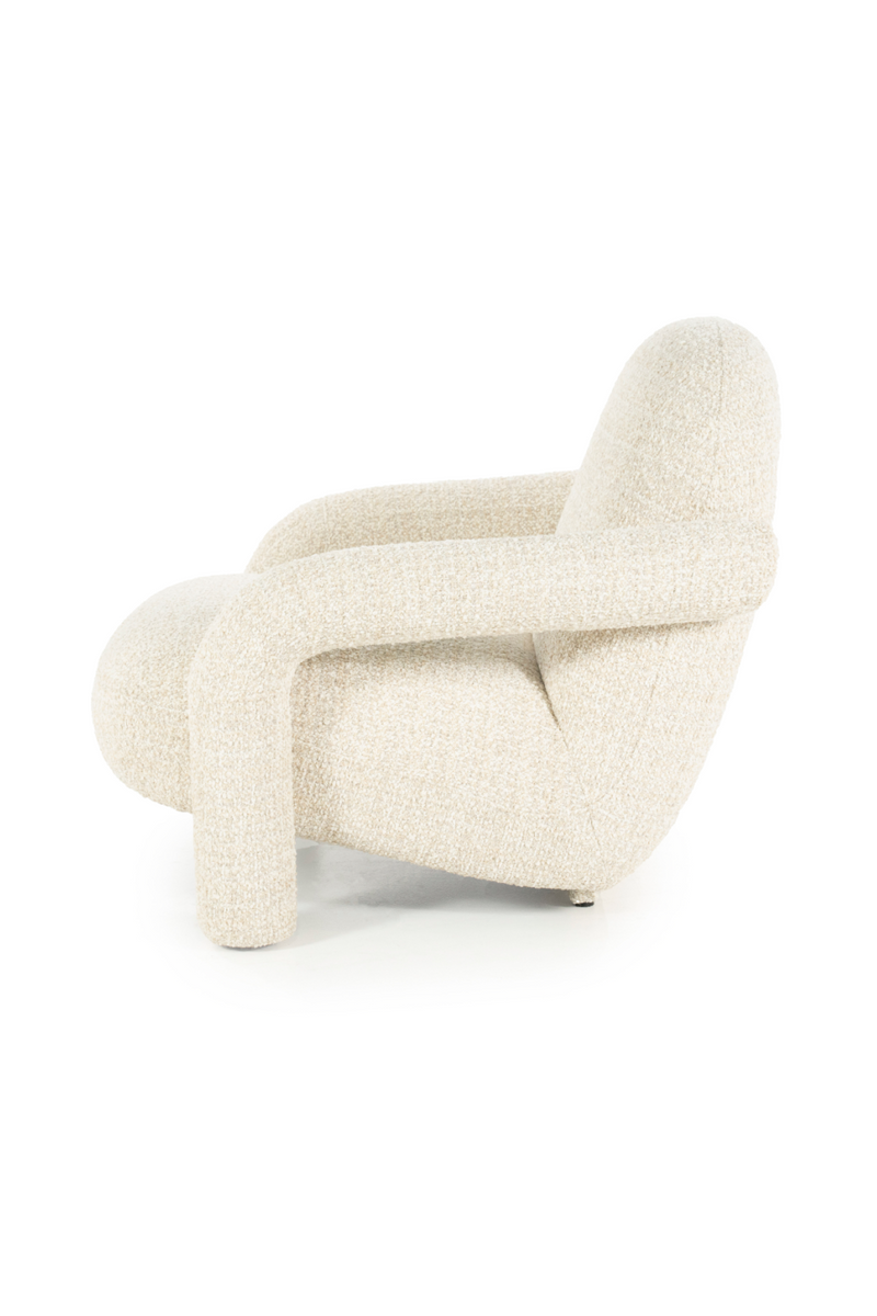 Upholstered Chunky Lounge Armchair | Eleonora Monica | Oroatrade.com