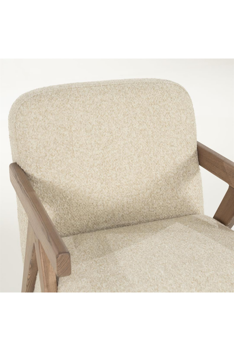 Ash Framed Lounge Armchair | Eleonora Francis