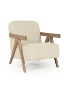 Ash Framed Lounge Armchair | Eleonora Francis