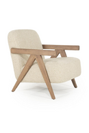 Ash Framed Lounge Armchair | Eleonora Francis