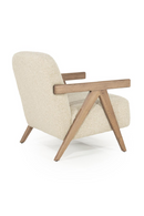 Ash Framed Lounge Armchair | Eleonora Francis