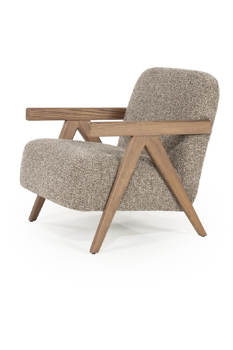Ash Framed Lounge Armchair | Eleonora Francis