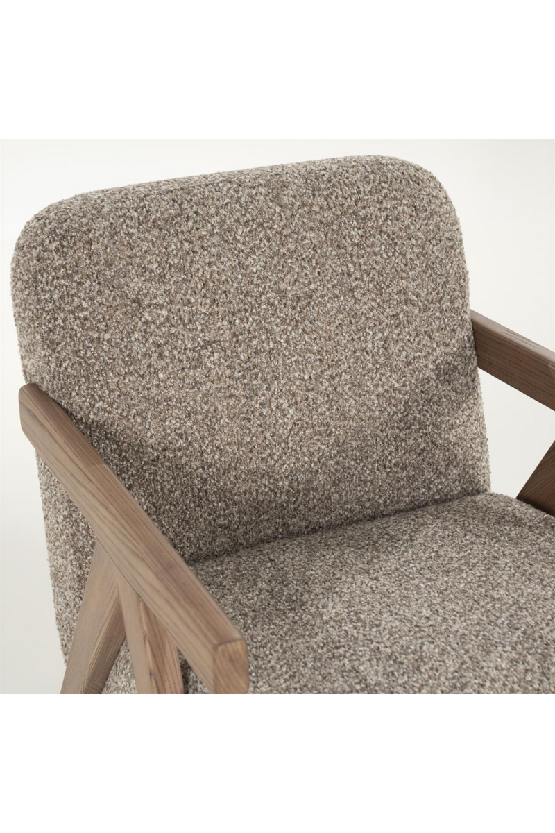 Ash Framed Lounge Armchair | Eleonora Francis