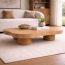 Organic-Shaped Walnut Coffee Table | Eleonora Bobbie