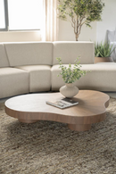 Organic-Shaped Walnut Coffee Table | Eleonora Bobbie