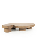 Organic-Shaped Walnut Coffee Table | Eleonora Bobbie