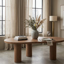 Organic-Shaped Walnut Dining Table | Eleonora Bobbie