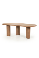 Organic-Shaped Walnut Dining Table | Eleonora Bobbie | Oroatrade.com