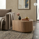 Lacquered Walnut Side Table | Eleonora Jules
