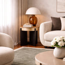 Hospitality furniture - Shell Painting Side Table - www.oroatrade.com