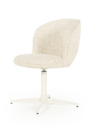 Curved Back Swivel Chair | Eleonora Molly | Oroatrade.com