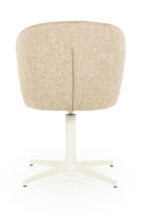 Curved Back Swivel Chair | Eleonora Molly | Oroatrade.com