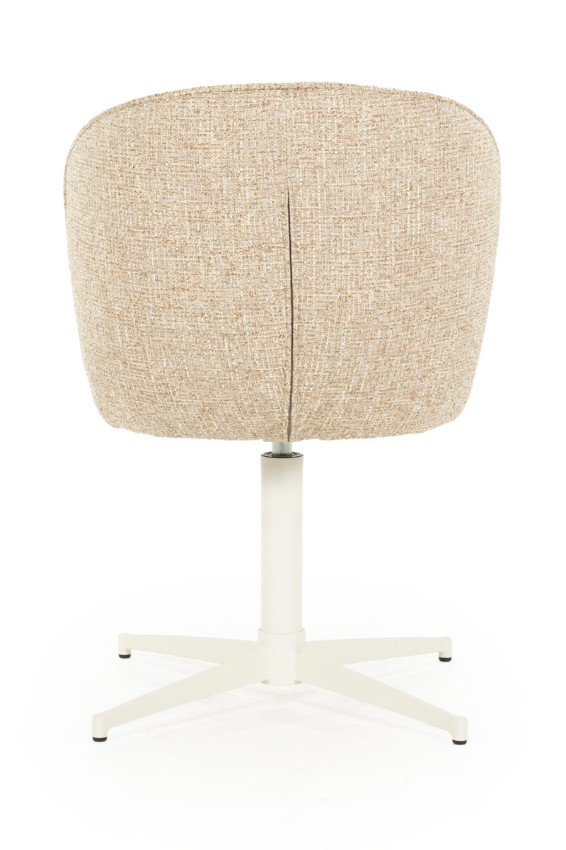 Curved Back Swivel Chair | Eleonora Molly | Oroatrade.com