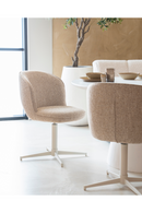 Curved Back Swivel Chair | Eleonora Molly | Oroatrade.com