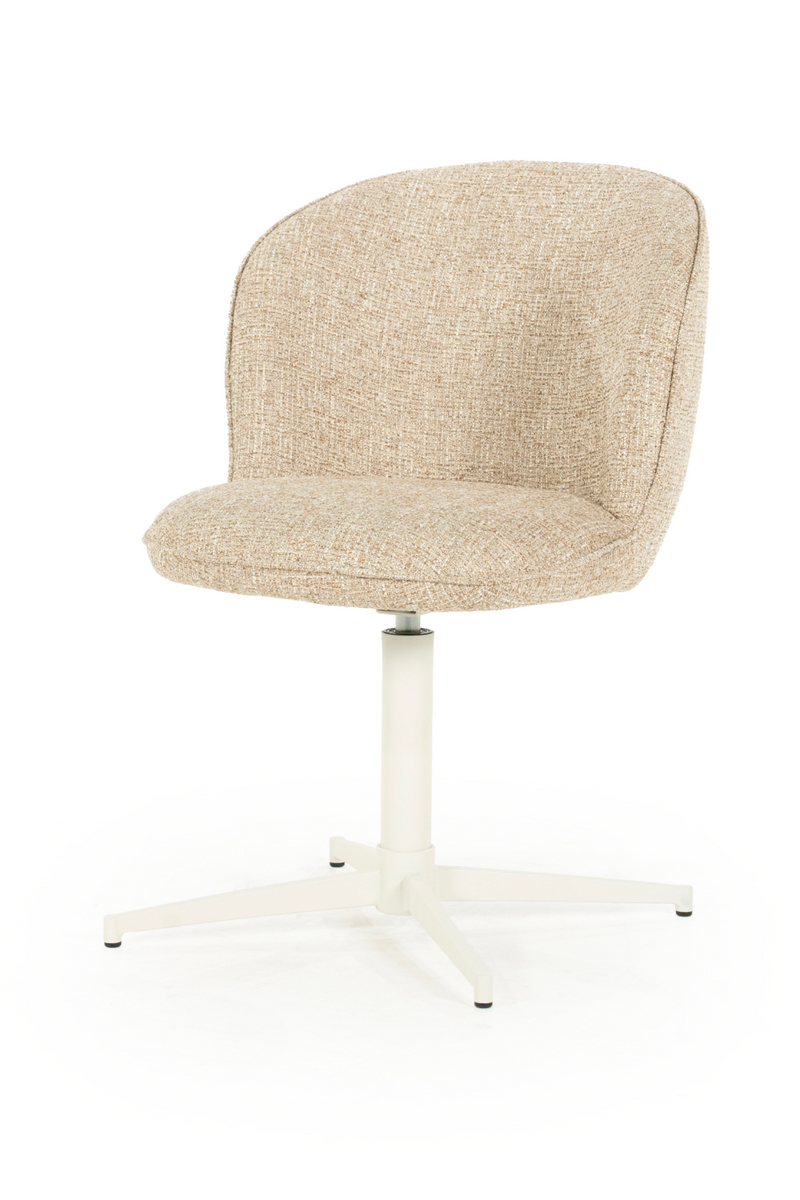 Curved Back Swivel Chair | Eleonora Molly | Oroatrade.com