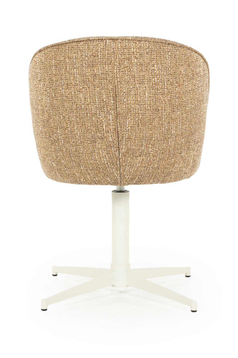 Curved Back Swivel Chair | Eleonora Molly | Oroatrade.com