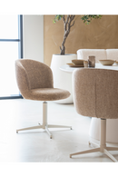 Curved Back Swivel Chair | Eleonora Molly | Oroatrade.com