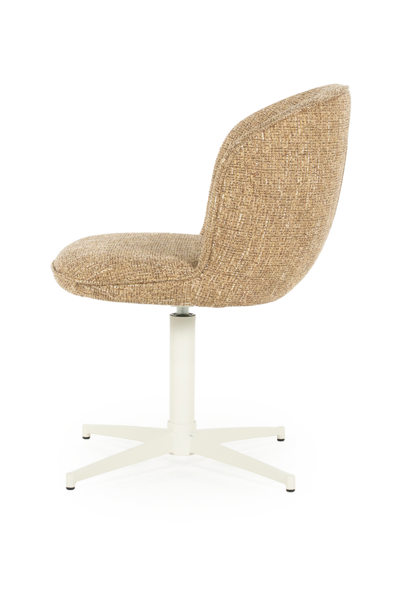 Curved Back Swivel Chair | Eleonora Molly | Oroatrade.com