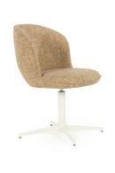 Curved Back Swivel Chair | Eleonora Molly | Oroatrade.com