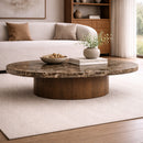 Brown Marble Coffee Table | Eleonora Bradley