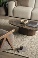 Brown Marble Coffee Table | Eleonora Bradley | Oroatrade.com