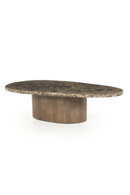 Brown Marble Coffee Table | Eleonora Bradley | Oroatrade.com