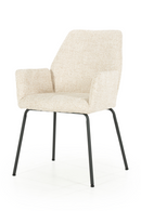 Fabric Upholstered Dining Armchair | Eleonora Indy | Oroatrade.com