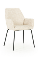 Fabric Upholstered Dining Armchair | Eleonora Indy | Oroatrade.com
