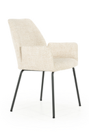 Fabric Upholstered Dining Armchair | Eleonora Indy | Oroatrade.com