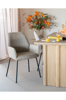 Fabric Upholstered Dining Armchair | Eleonora Indy | Oroatrade.com
