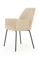 Fabric Upholstered Dining Armchair | Eleonora Indy | Oroatrade.com