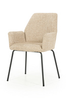 Fabric Upholstered Dining Armchair | Eleonora Indy | Oroatrade.com