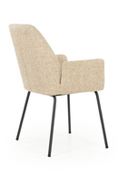 Fabric Upholstered Dining Armchair | Eleonora Indy | Oroatrade.com
