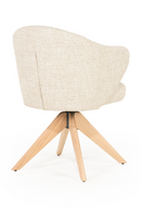 Oak Base Swivel Armchair | Eleonora Connor | Oroatrade.com