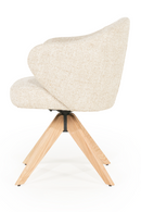 Oak Base Swivel Armchair | Eleonora Connor | Oroatrade.com