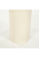 White Round Pedestal Side Table | Eleonora Jade | Oroatrade.com