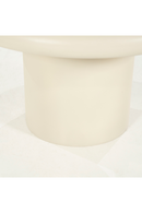 White Round Pedestal Side Table | Eleonora Jade | Oroatrade.com