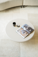 White Round Coffee Table | Eleonora Jade | Oroatrade.com