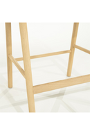 Lacquered Ash Wood Bar Chair | Eleonora Rayven