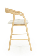 Lacquered Ash Wood Bar Chair | Eleonora Rayven