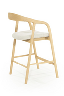 Lacquered Ash Wood Bar Chair | Eleonora Rayven