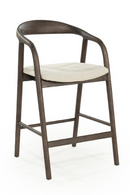 Lacquered Ash Wood Bar Chair | Eleonora Rayven