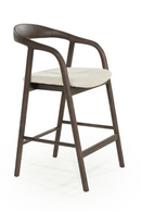 Lacquered Ash Wood Bar Chair | Eleonora Rayven