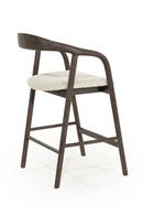 Lacquered Ash Wood Bar Chair | Eleonora Rayven